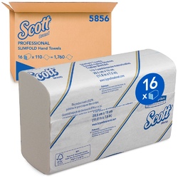 Бумажные полотенца Scott® Slimfold™ 5856