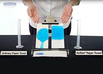 Материал Airflex* - запатентованная технология Kimberly-Clark Professional