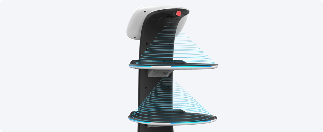 Робот-официант Keenon DinerBot T8 - точное выполнение заказов